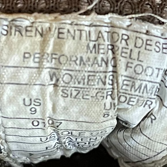 Merrell Siren Ventilator Desert Sage Women's shoes - Picture 8 of 16